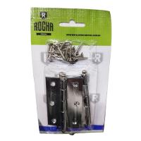 Dobradiça Para Porta Rocha 1033 3.1-2" Com 3 Unidades - 3