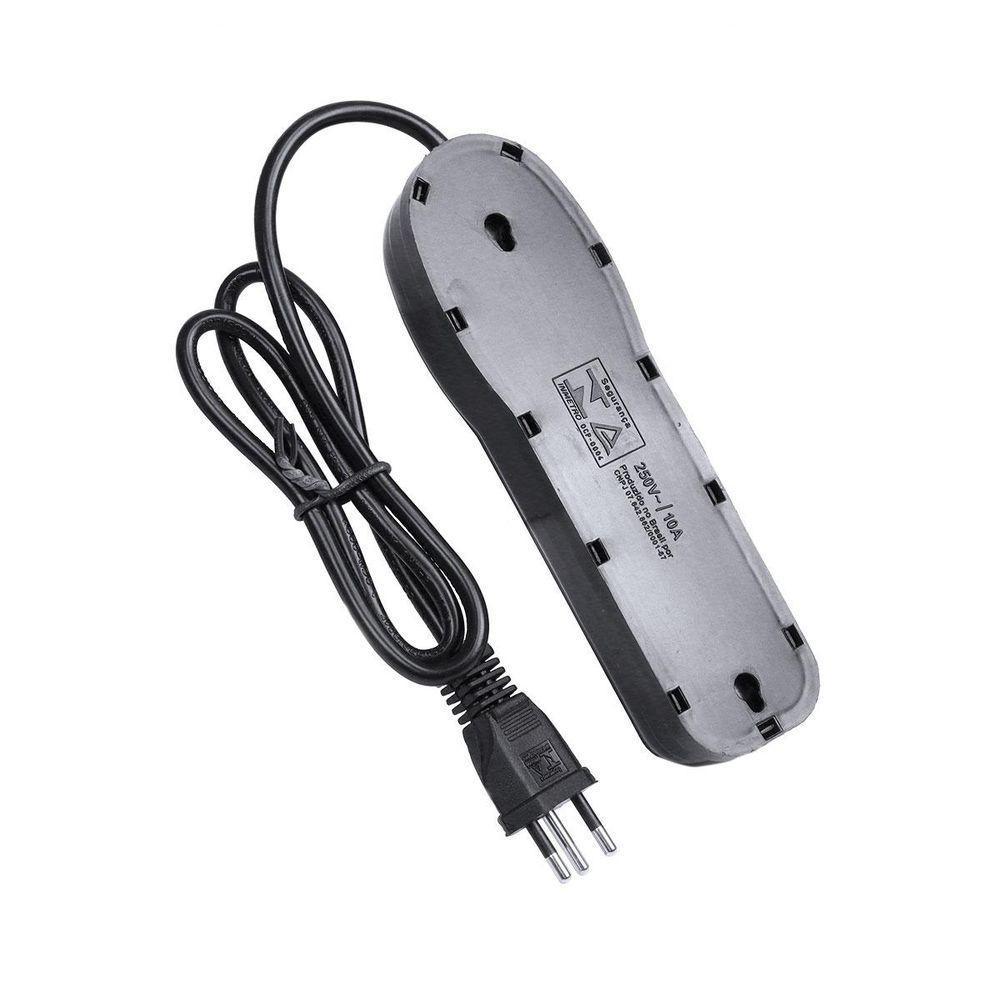 Filtro De Linha 3 Tomadas Pp 0,75mm Comprimento 1mt - 5