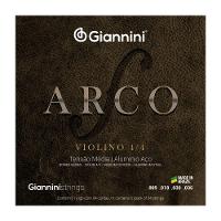 Corda Para Violino Gianni 4-4 Arco Aluminio Aco Geavva Media - 1