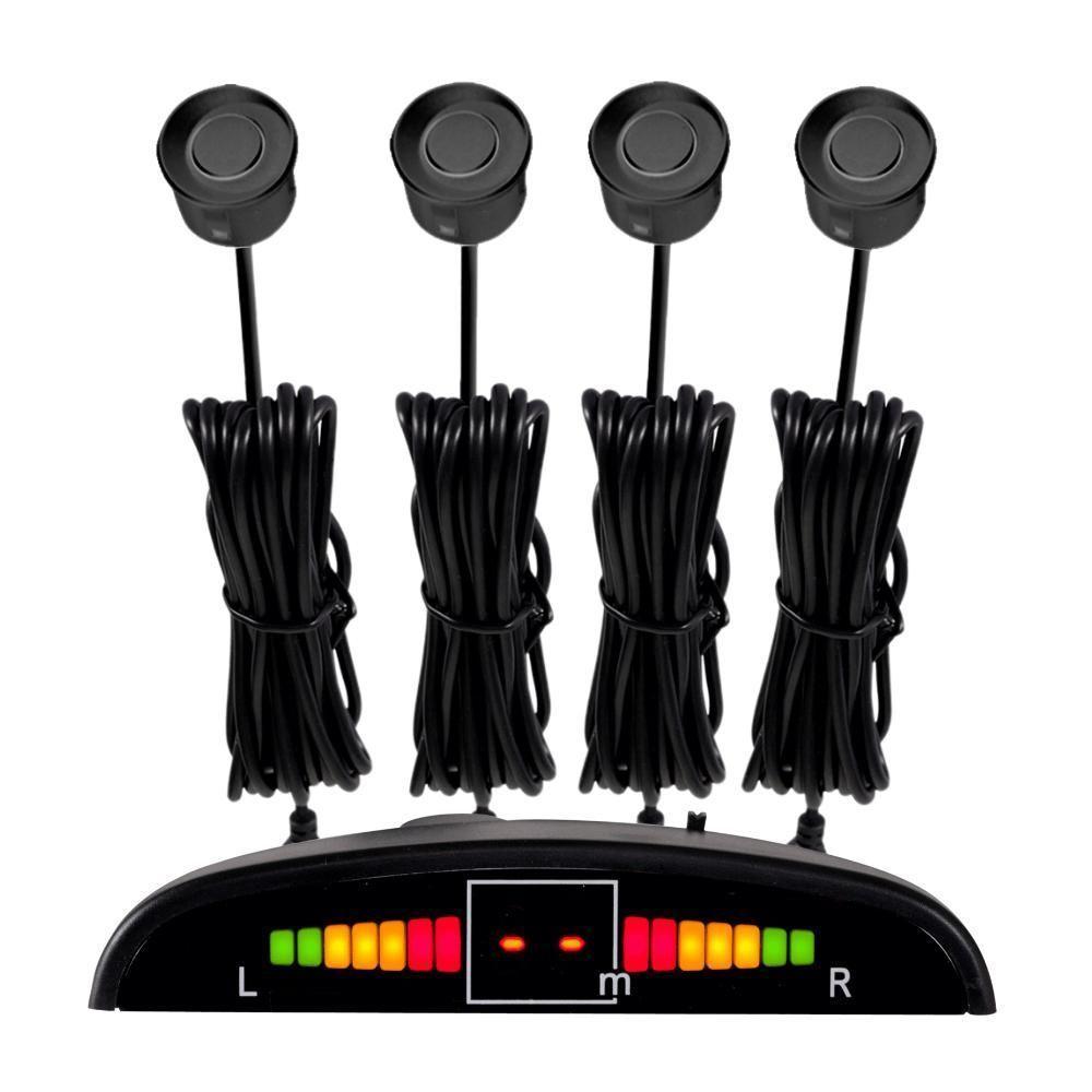 Sensor De Estacionamento Roadstar Rs304br - Preto Fosco - 1