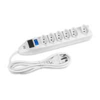 Filtro De Linha Multilaser Wi222 6 Tomadas Linear Branco - 3