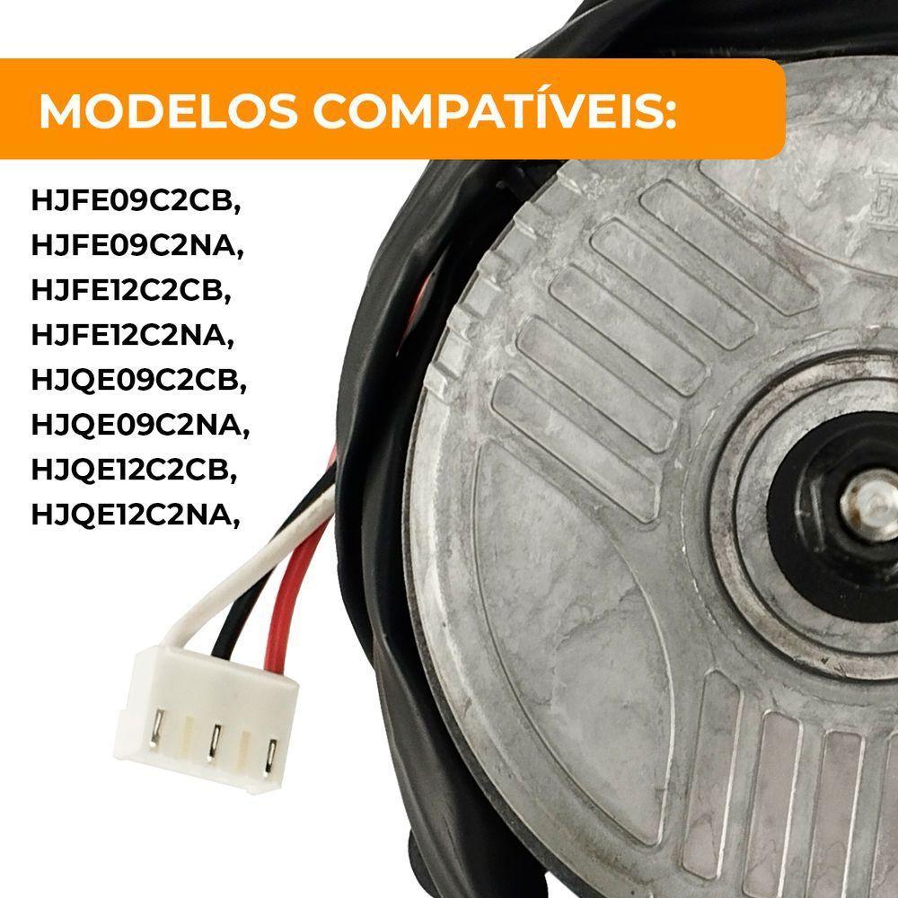 Motor Ventilador Condensador 9 E 12.000 Btus Eco Inv Hjqe-fe Elgin Único - 7