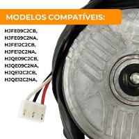 Motor Ventilador Condensador 9 E 12.000 Btus Eco Inv Hjqe-fe Elgin Único - 7
