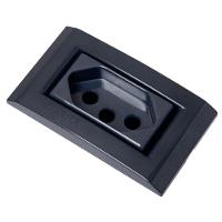 Conjunto Para Móvel 1 Tomada 2p+t 10 A Tramontina Liz Grafite - 2