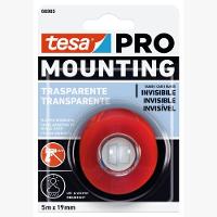 Fita Dupla Face Tesa Pro Mounting Transparente 5m X 19mm - 2