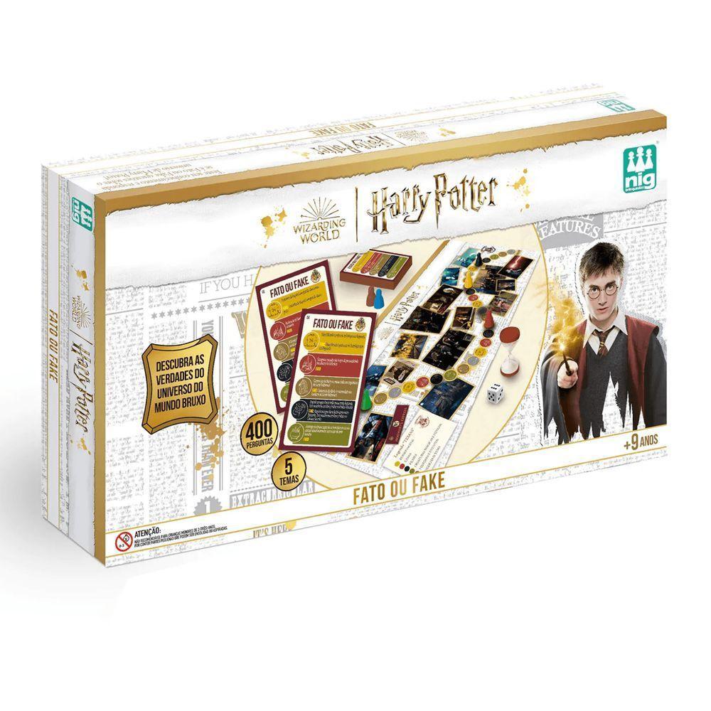 Jogo Fato Ou Fake - Harry Potter- Nig Brinquedos - 1