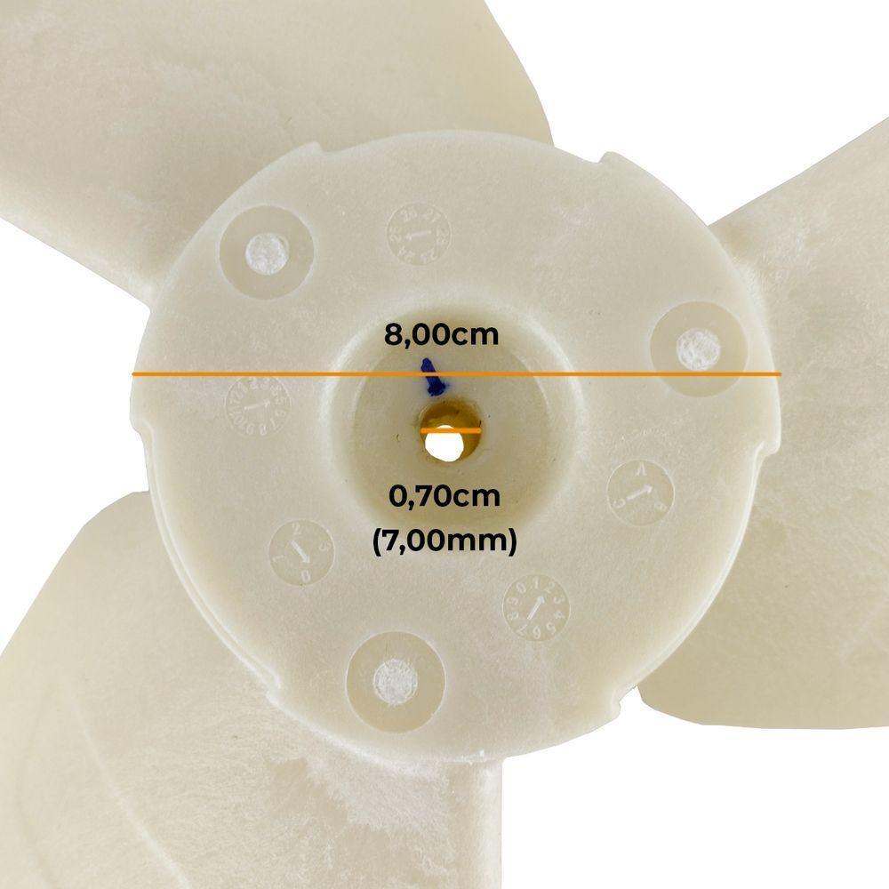 Helice Condensadora Ar Condicionado Eco Inverter Ii 9 E 12.000 Btus Elgin Único - 2