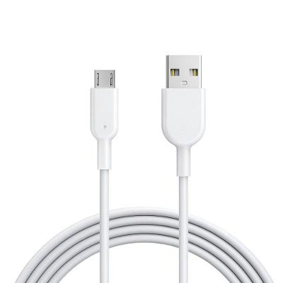 Cabo Usb Branco Reforçado 1m Premium Para Samsung S21 Fe