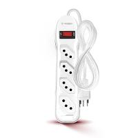 Filtro De Linha Circuit Breaker 4 Tomadas Pp 3x0,75 1m 249 - 1