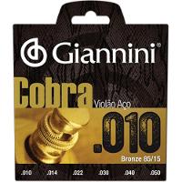 Corda Para Violao Giannini Geefle Bronze Cobra 85-15 0,010 - 1