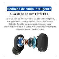 Fone De Ouvido Bluetooth Preto Para Samsung S25 - 2