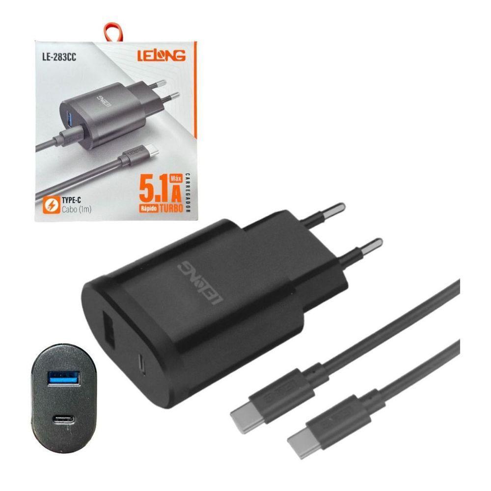 Carregador Turbo Preto Compatível Com Samsung S23 Ultra - 2