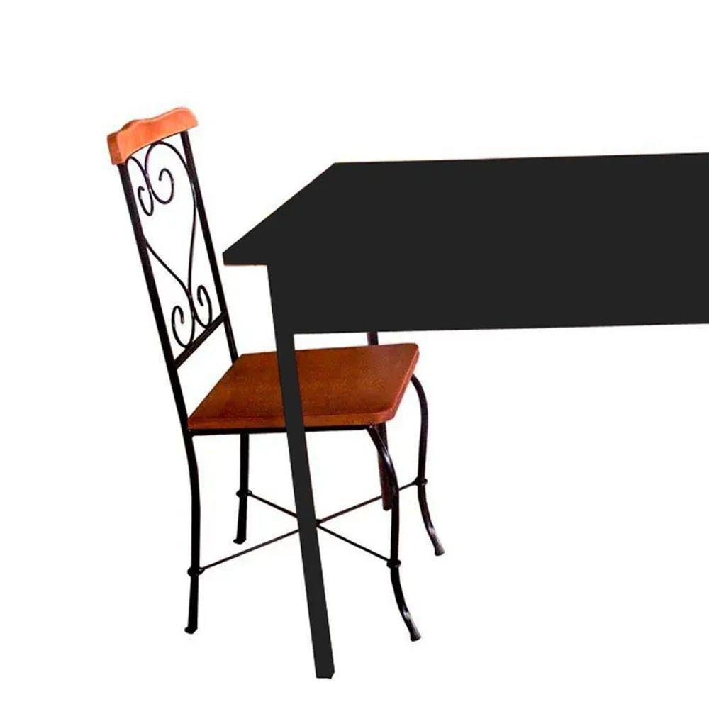 Mesa Jantar Bistrô 2 Lugares Tamanho 50x50 Cm - 5