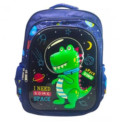 Mochila Infantil Escolar Passeio Parque 3d Dinossauro azul