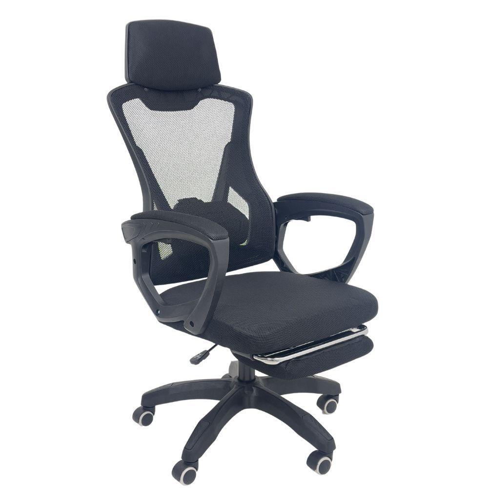 Kit 4 Cadeiras de Escritório Presidente Executiva Oficial Supreme Preto - 2