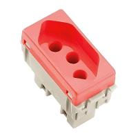 Modulo Tomada 2p+t 20a Vermelho 220v Aria Tramontina - 1