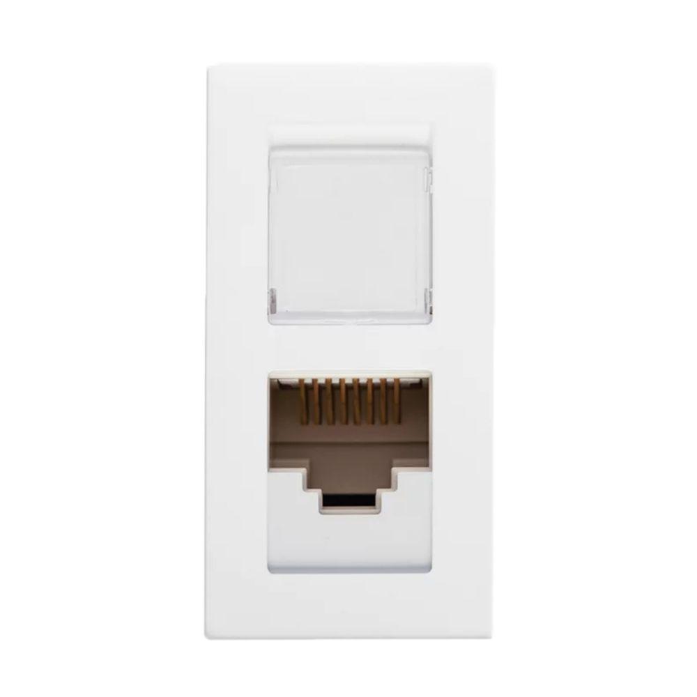Modulo Tomada Rj45 Cat5e Branco Revita Soprano - 8