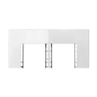 Placa 6 Modulos 4x4 C/ Suporte Branco Iris Soprano - 6