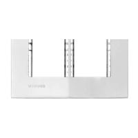 Placa 6 Modulos 4x4 C/ Suporte Branco Iris Soprano - 7