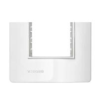 Placa 4x2 3 Modulo C/ Suporte Branco Revita Soprano - 7