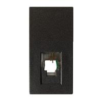 Modulo Tomada Rj11 2 Fios Carbono Revita Soprano - 7