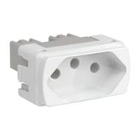 Modulo Tomada 2p+t 20a 250v Branco Aria Tramontina - 1