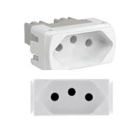 Modulo Tomada 2p+t 20a 250v Branco Aria Tramontina - 9