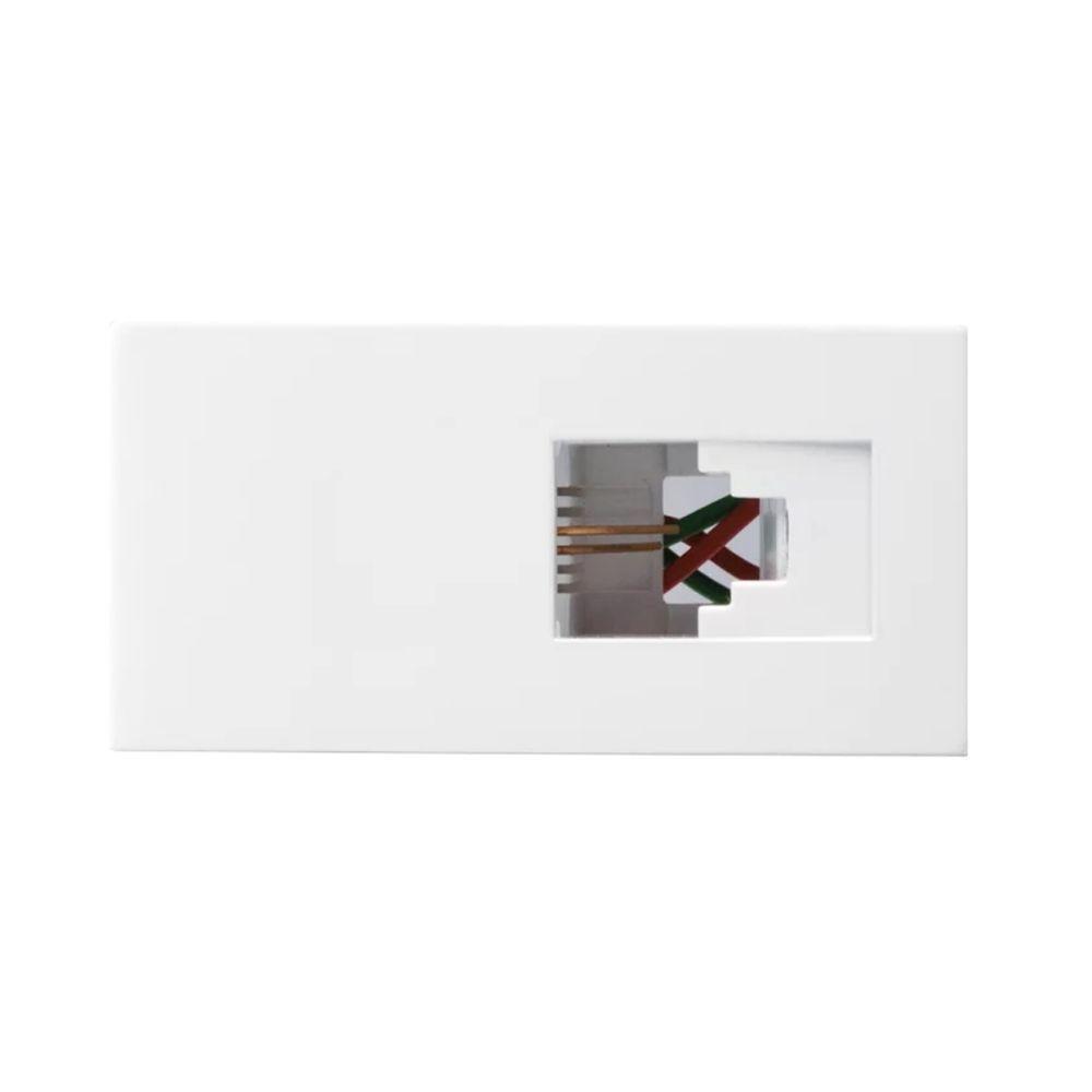Modulo Tomada Rj11 Branco Revita Soprano - 8