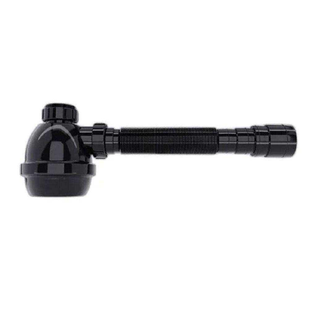 Sifão Universal Com Copo Blukit 031309 - Preto - 1