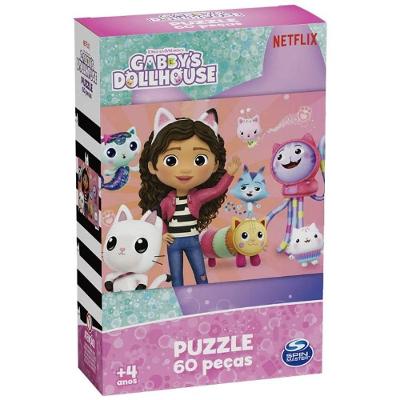 Puzzle 60 Peças - Gabbys Dollhouse - Grow