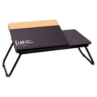 Bandeja Laptop Dobravel Cortica Preta
