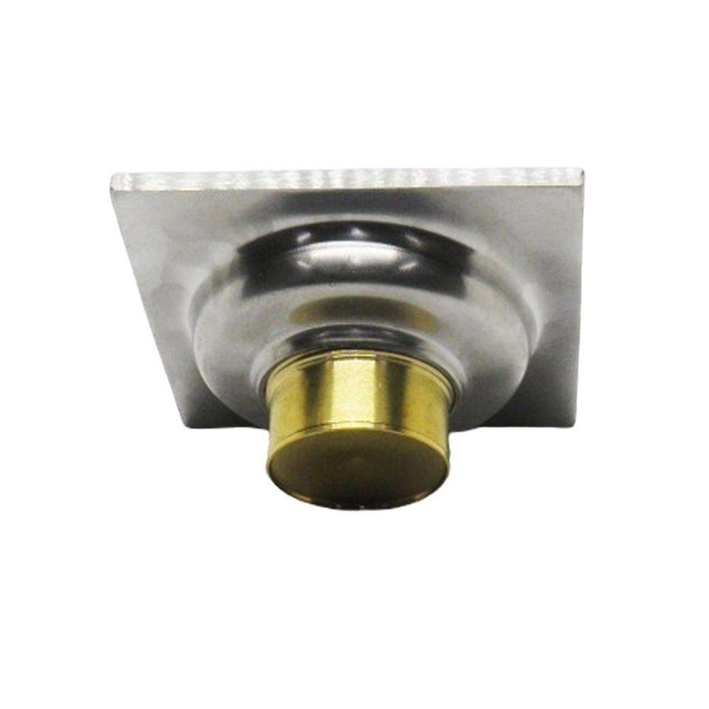 Kit 2 Ralos Inteligente 10x10 Anti Odor Insetos Aço Inox Banheiro Casa - 4