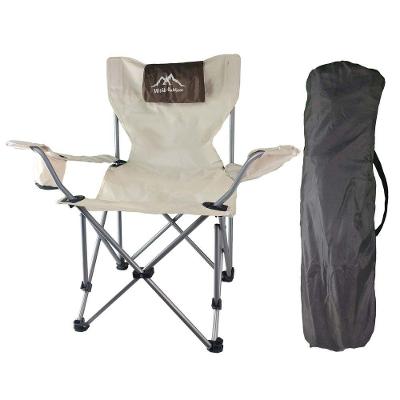 Cadeira De Camping Dobravel Retratil Portatil Com Apoio De Braços Viagem Verao Praia Piquenique Bolsa