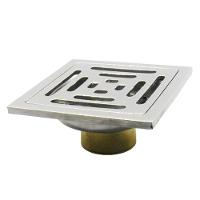 Kit 5 Ralos Inteligente 10x10 Anti Odor Insetos Aço Inox Banheiro Casa - 5