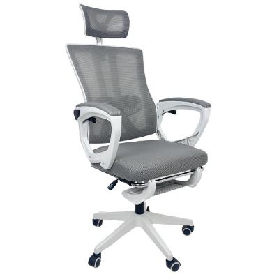 Cadeira De Escritório Presidente Executiva Oficial Paris Cinza