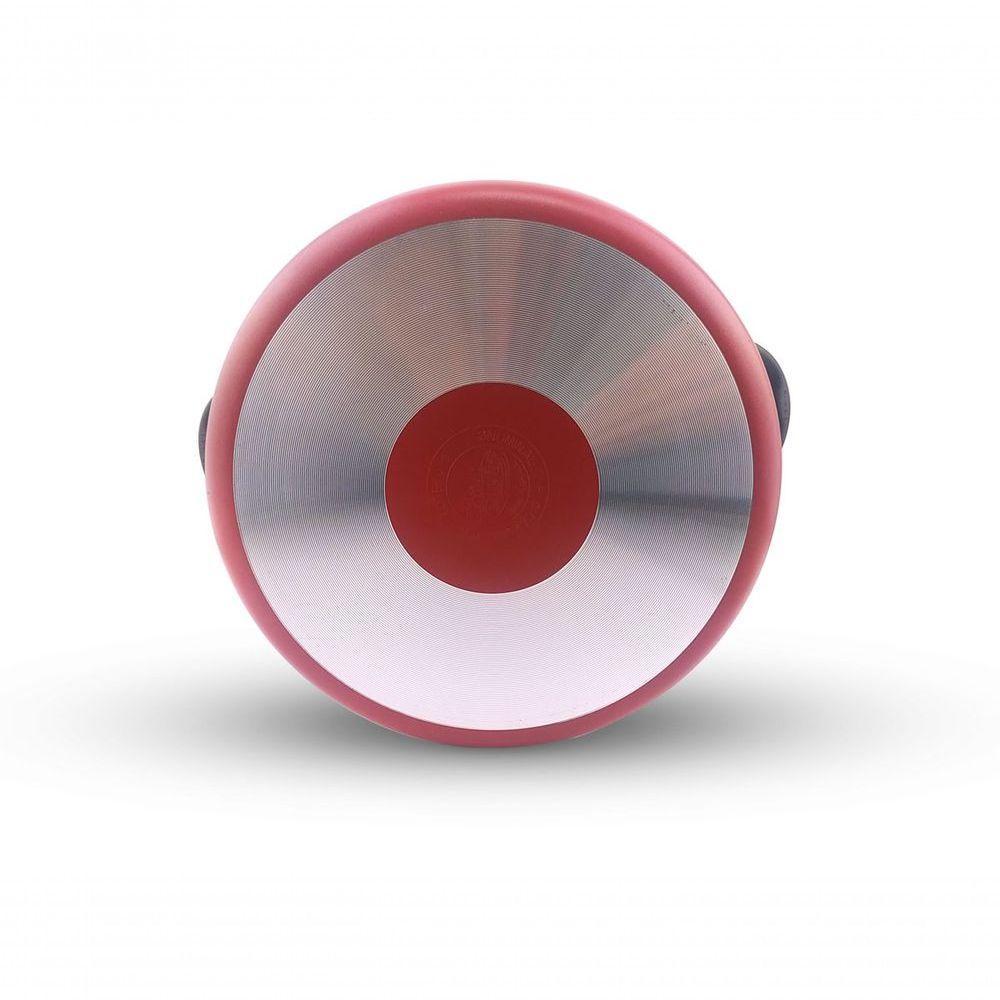 Caçarola Vermelha Grande Família Com Diâmetro 28 Cm, Feito Com Alumínio Reforçado E Antiaderente. - 2