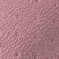 Cobre Leito King Analu Micropercal 300 Fios Dupla Face Texturizado 3 Peças - Malva - 4