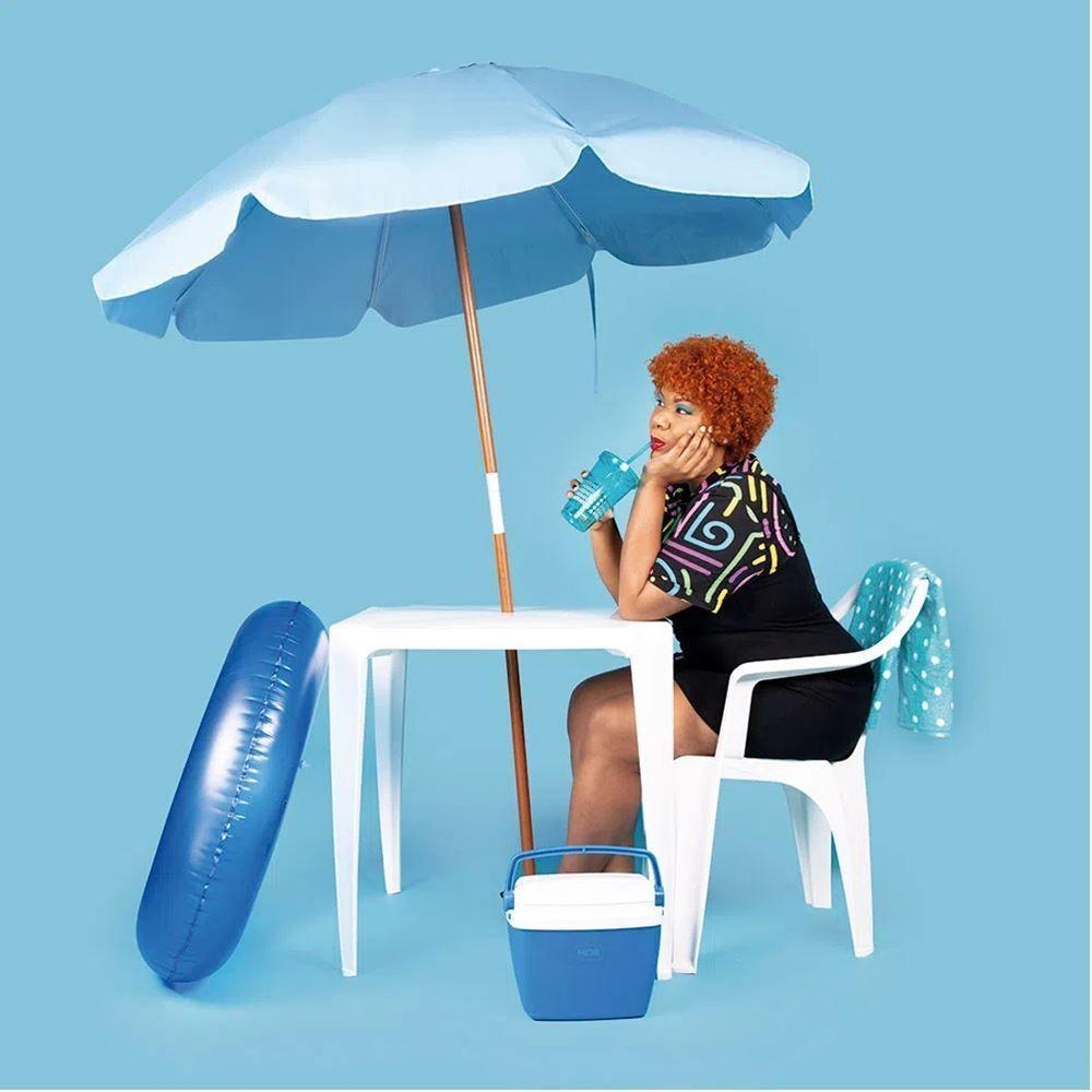 Poltrona Plástica Bela Vista Mor Branco - 5