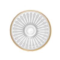 Jogo 2 Taça De Agua Filete Dourado Empire 325 Ml - Lyor - 4