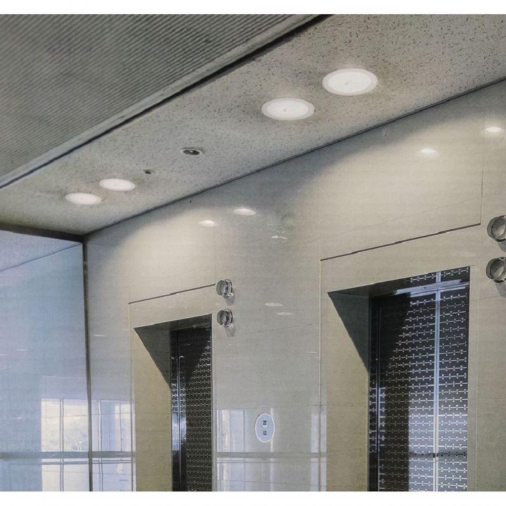 Painel Pop Led Embutir Quadrado Com Sensor De Presença Avant 18w 6500k Luz Branca - 3