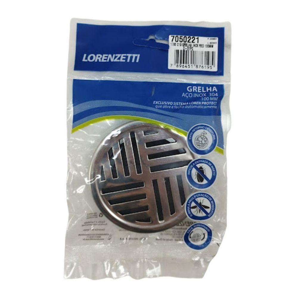 Grelha Inox Redonda Lorenzetti 100mm 1780 C19 - 7