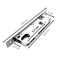 Fechadura Aliança Inox Premium Banheiro F-2800-41 Ip Cromado - 2