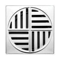 Grelha Inox Quadrada Lorenzetti 100mm 1790 C19 - 1