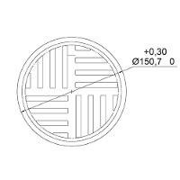 Grelha Inox Redonda Lorenzetti 150mm 1785 C19 - 6