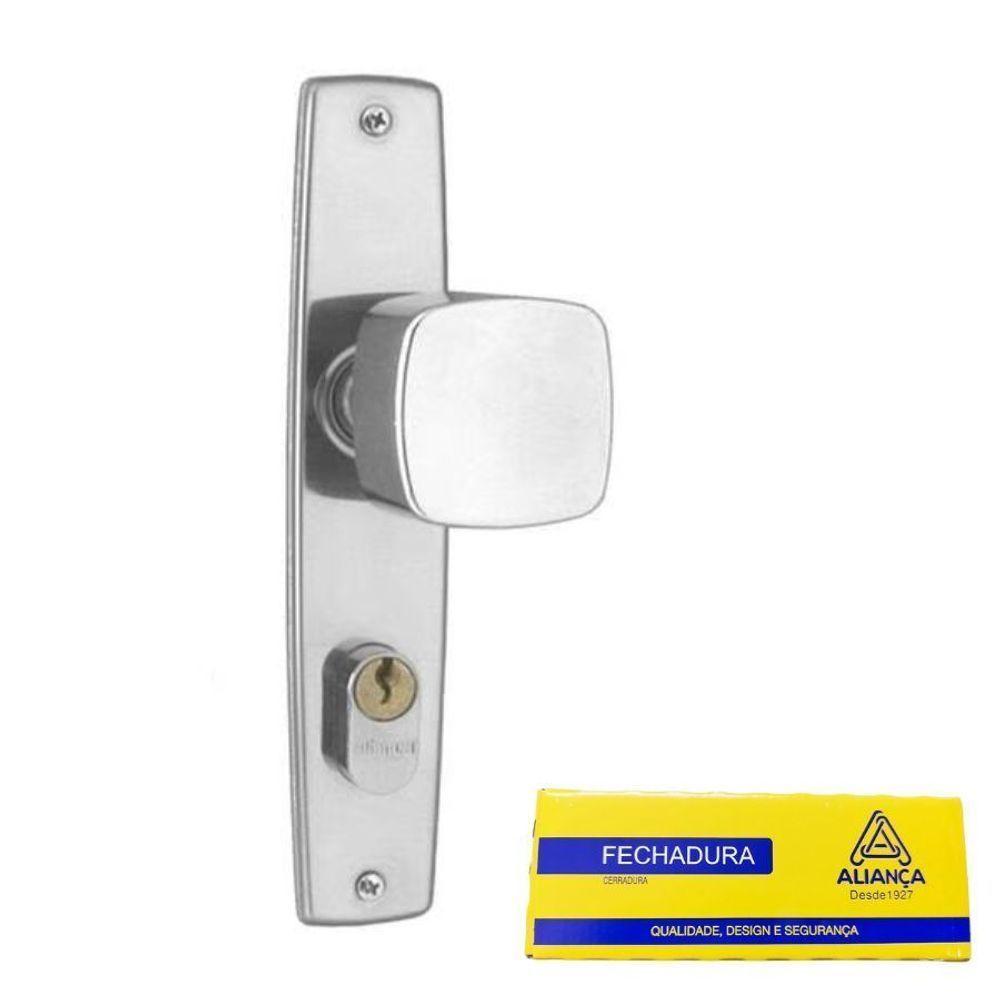 Fechadura Aliança Inox 4600-28 Ip - Cromado - 2