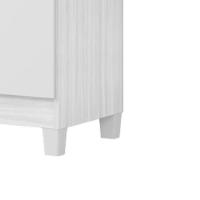 Guarda Roupa Casal Espelho 6 Portas 2 Gavetas Moden 150 Cm Branco Flex Incp - 6