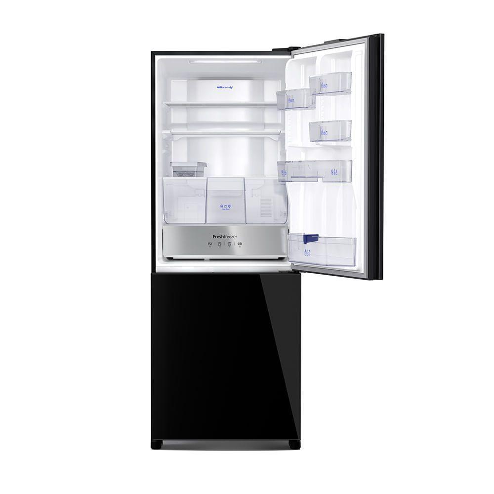 Geladeira Panasonic BB65 Black Glass Inverse Frost Free 450L Inverter A+++ - NR-BB65GVFB 110V - 5