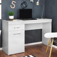 Escrivaninha 1 Porta E 1 Gaveta Vitória Branco - 1