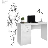 Escrivaninha 1 Porta E 1 Gaveta Vitória Branco