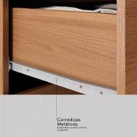 Gaveteiro 4 Gavetas Com Rodizios Office Presence Amêndola Touch